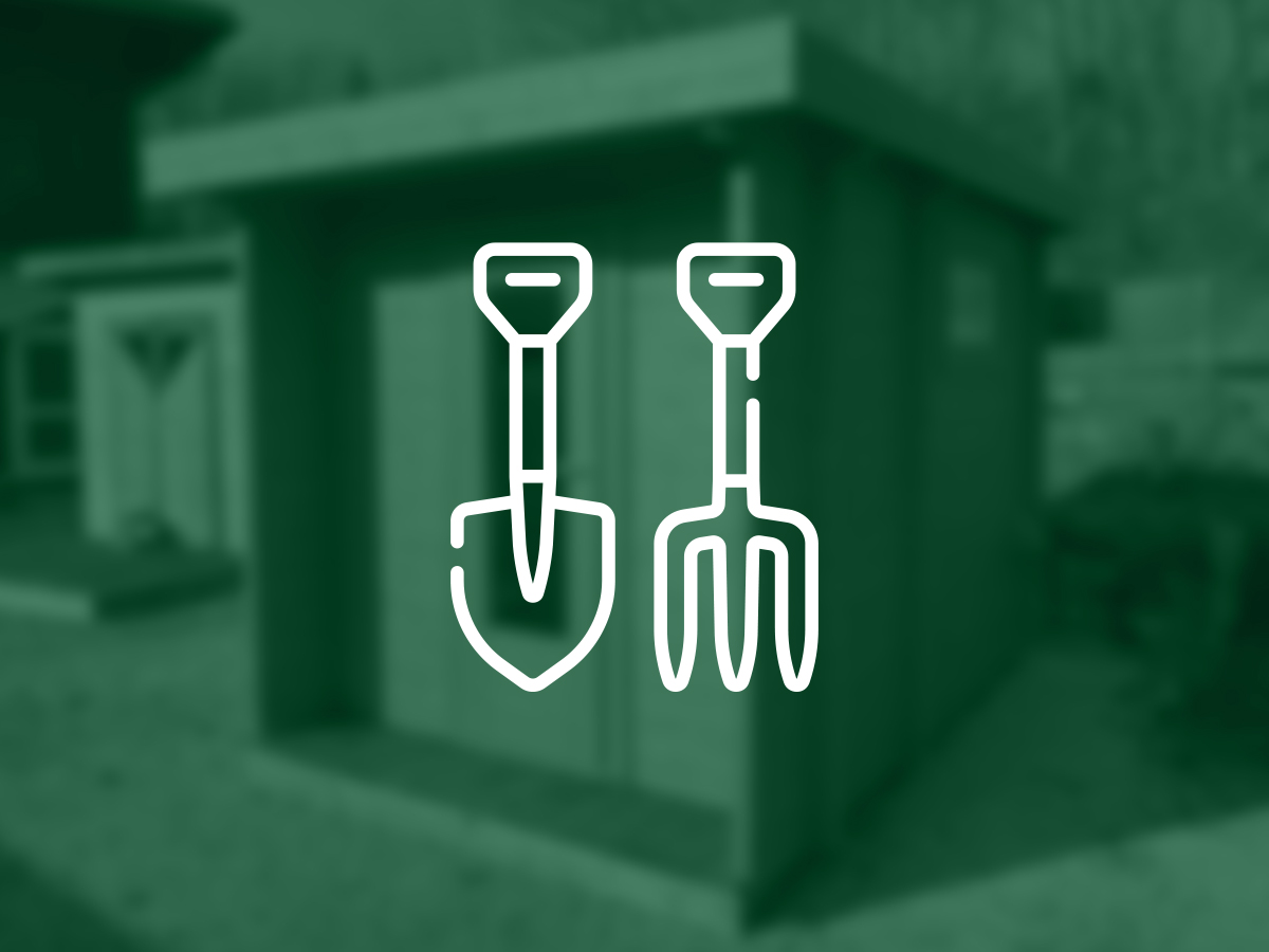 Garden storage ideas 