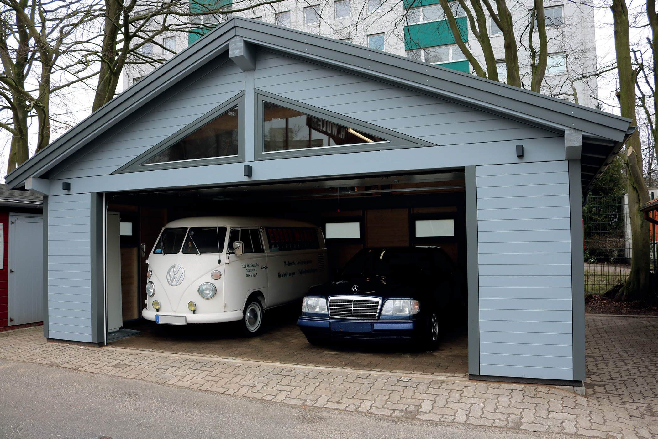 Houten garages